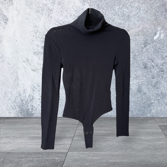 Madewell Tops - Madewell Black Turtle Neck Bodysuit NWT
